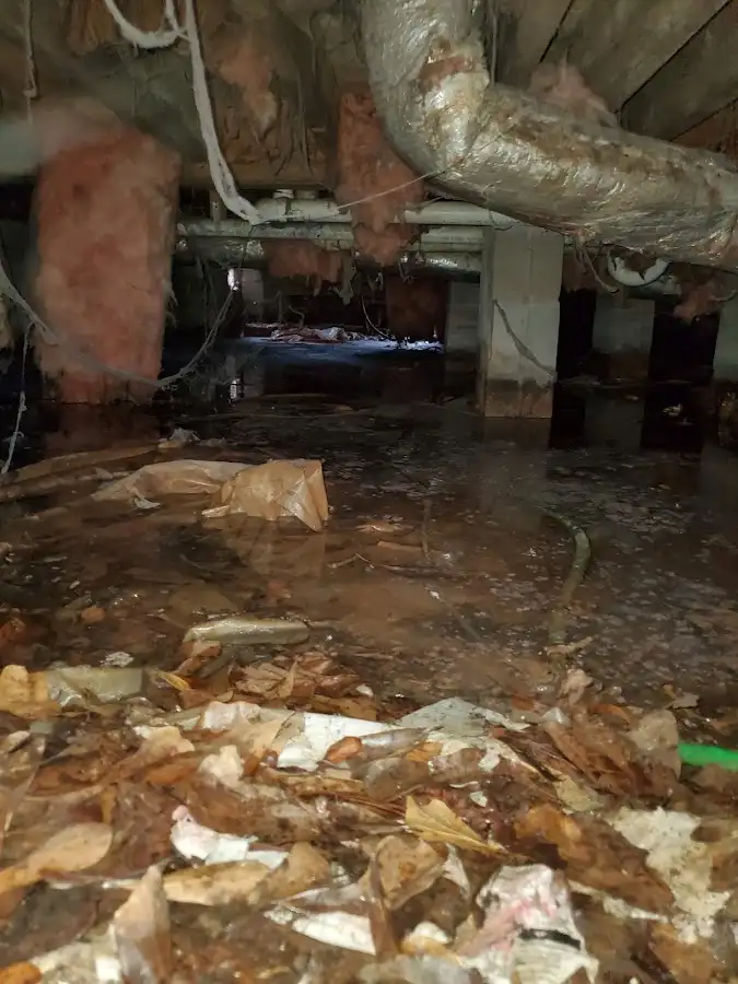 Crawl space flood assessment for Leak Detection & Repair in Harvard