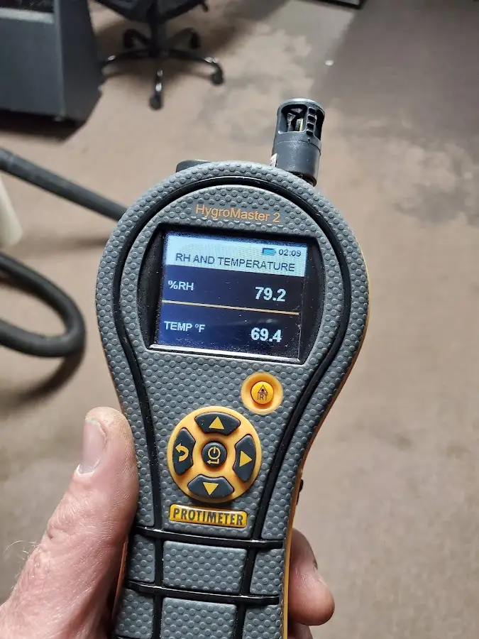 Moisture meter humidity assessment for Fire & Smoke Damage Restoration in Harvard